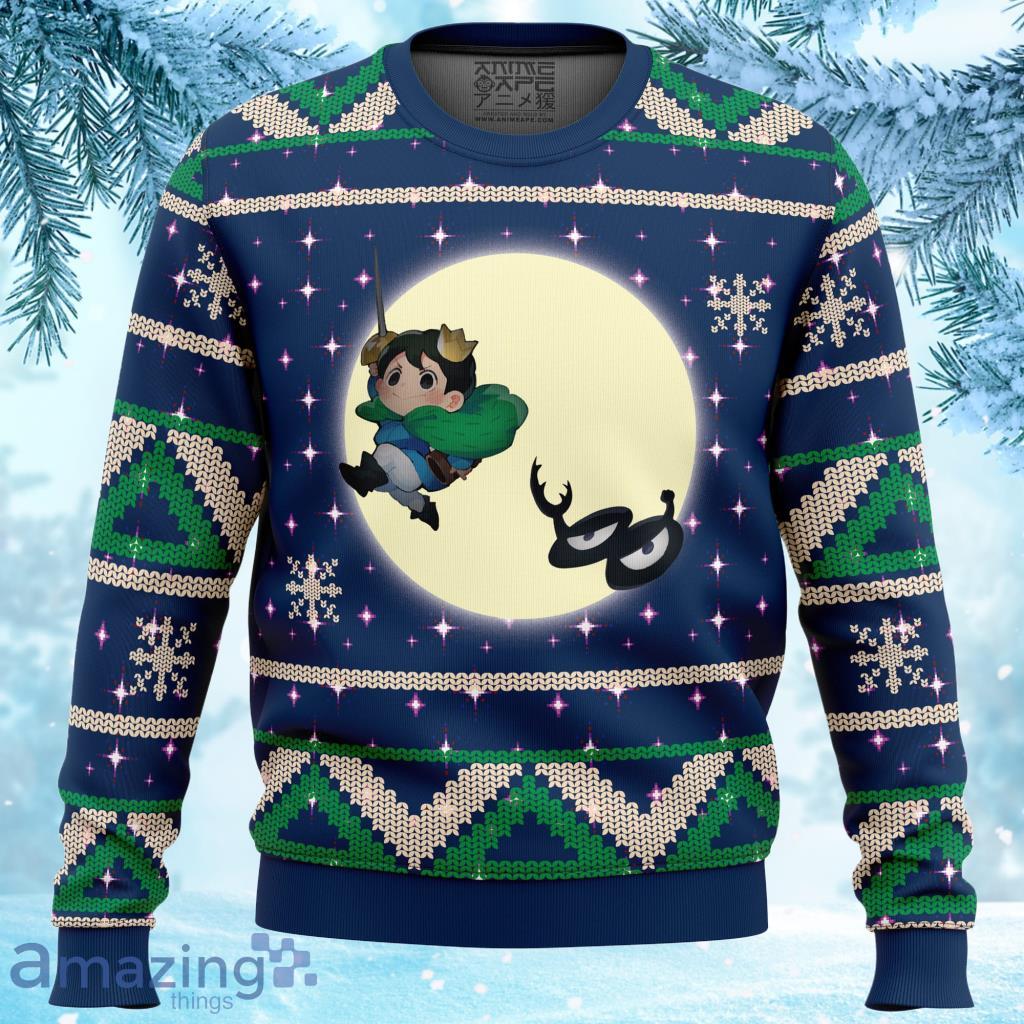 Bojji And Kage Full Moon Ranking Of Kings Ugly Christmas Sweater 3D - Bojji and Kage Full Moon Ranking of Kings Ugly Christmas Sweater