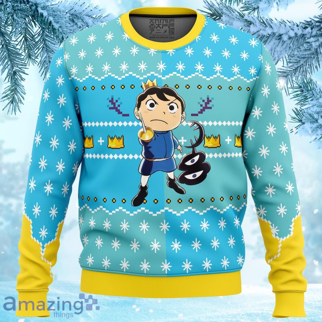 Bojji And Kage Ranking Of Kings Ugly Christmas Sweater 3D - Bojji and Kage Ranking of Kings Ugly Christmas Sweater