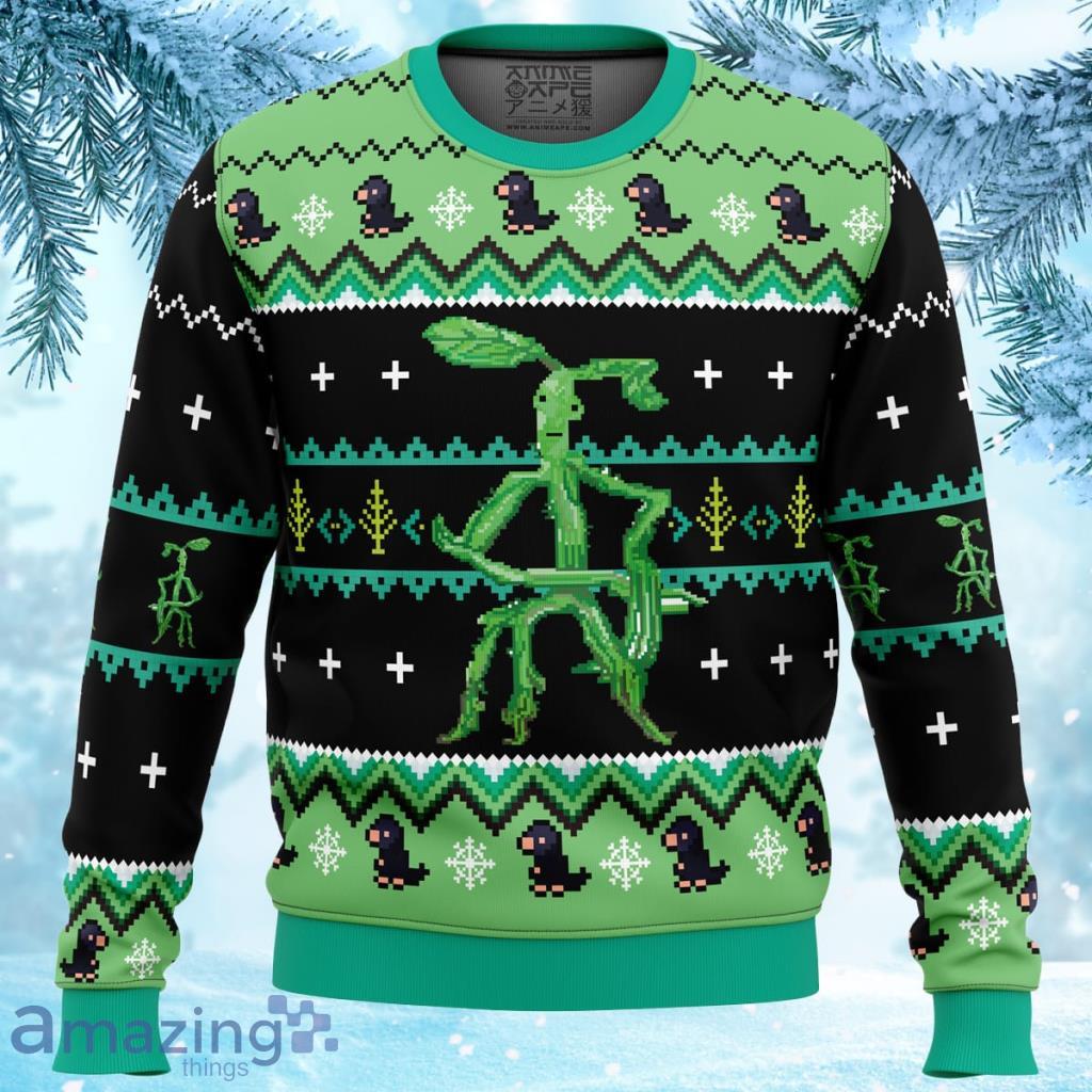 Bowtruckle Fantastic Beasts Ugly Christmas Sweater 3D - Bowtruckle Fantastic Beasts Ugly Christmas Sweater