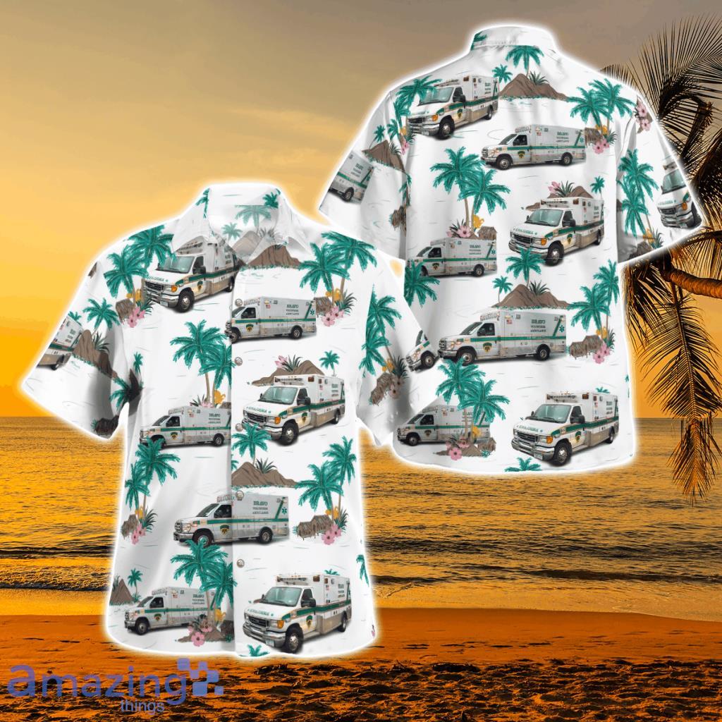 BRAVO Volunteer Ambulance Service, Brooklyn, New York Hawaiian Shirt - BRAVO Volunteer Ambulance Service, Brooklyn, New York Hawaiian Shirt