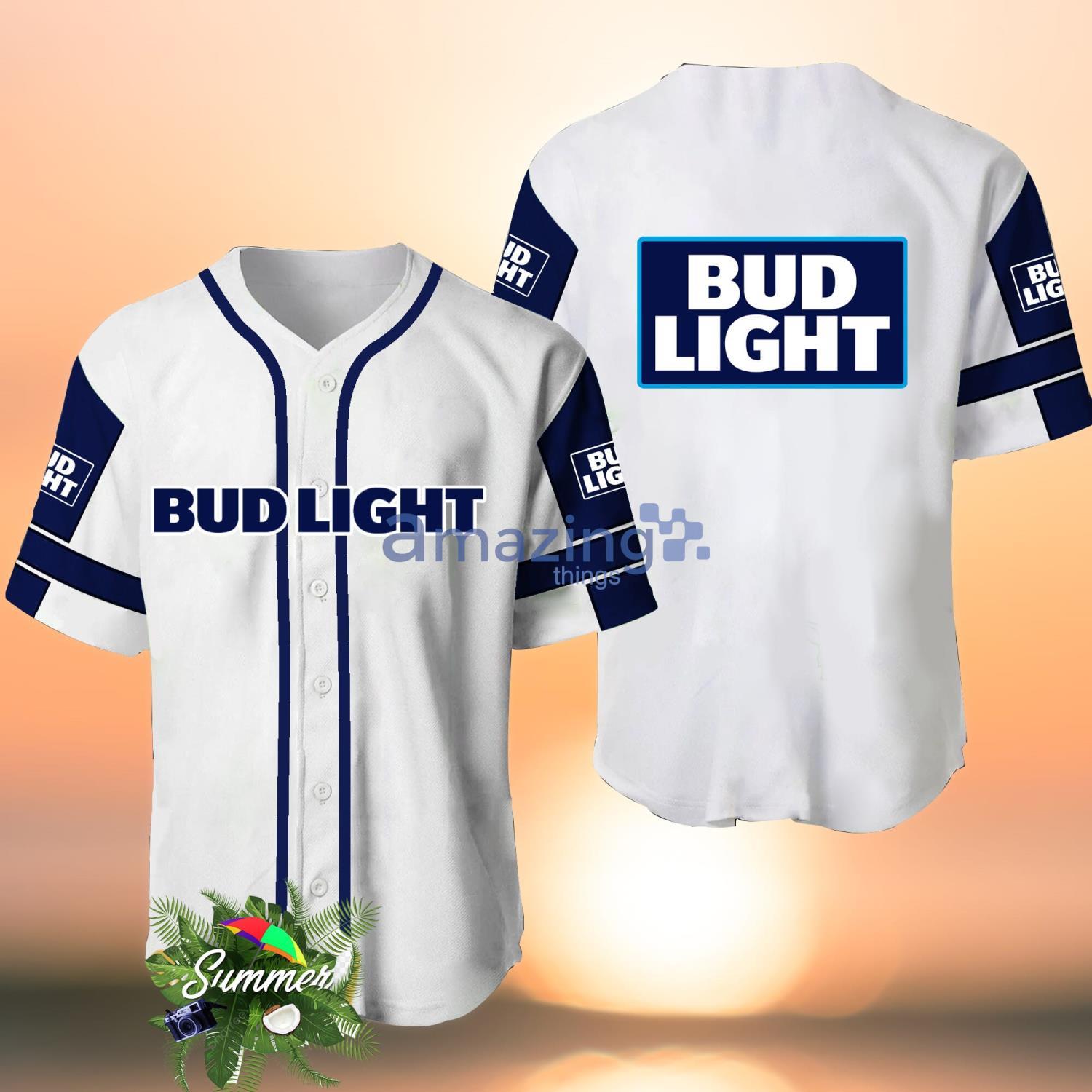 Bud Light Men's Baseball Jersey 