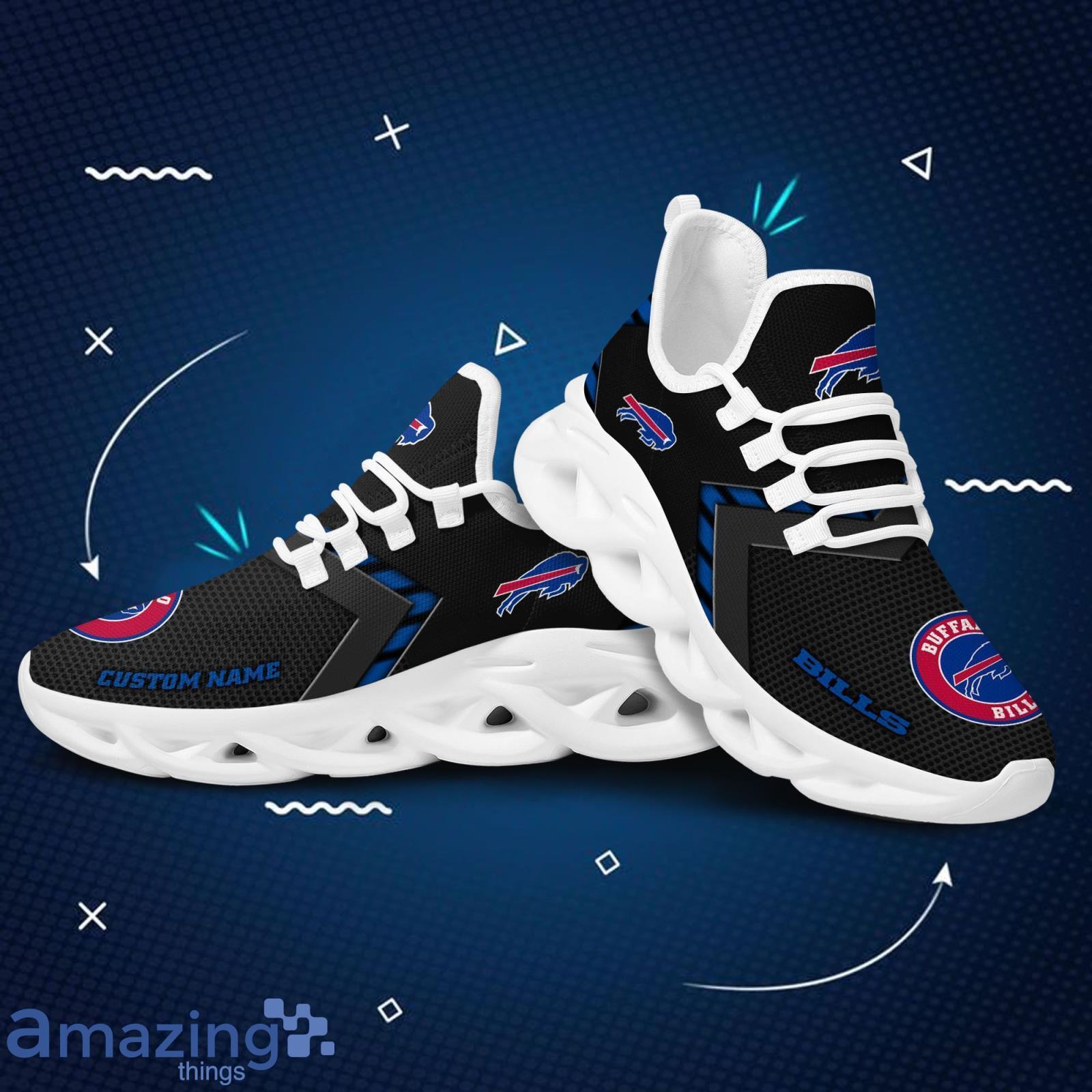 Buffalo Bills Custom Name Sneakers Max Soul Shoes Sport Shoes For