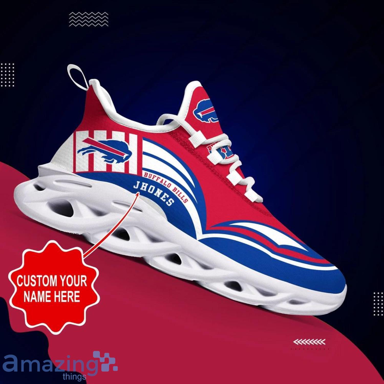 Nike, Shoes, Custom Buffalo Bills Shoes