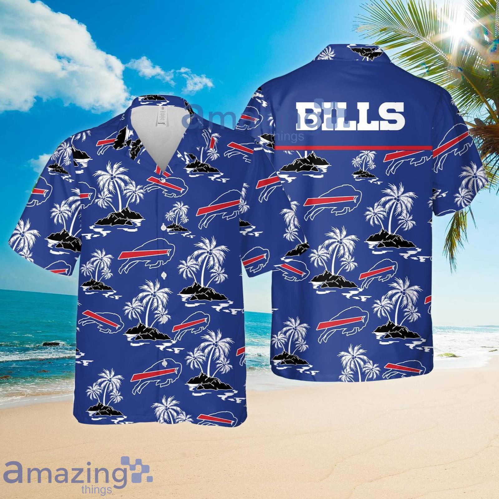 Buffalo Bills  Sport Fans Footbal Beach Summer Set Hawaiian Shirt And Shorts Product Photo 1