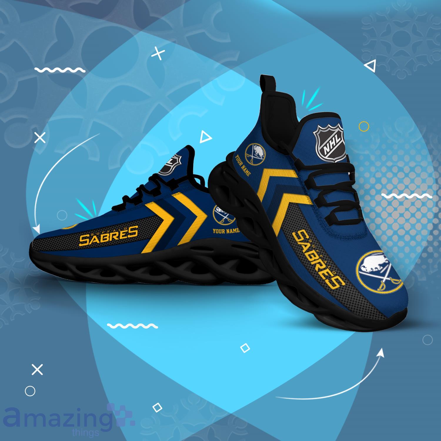 Buffalo Sabres Custom Name Men And Women Max Soul Shoes Running Sneakers Product Photo 1
