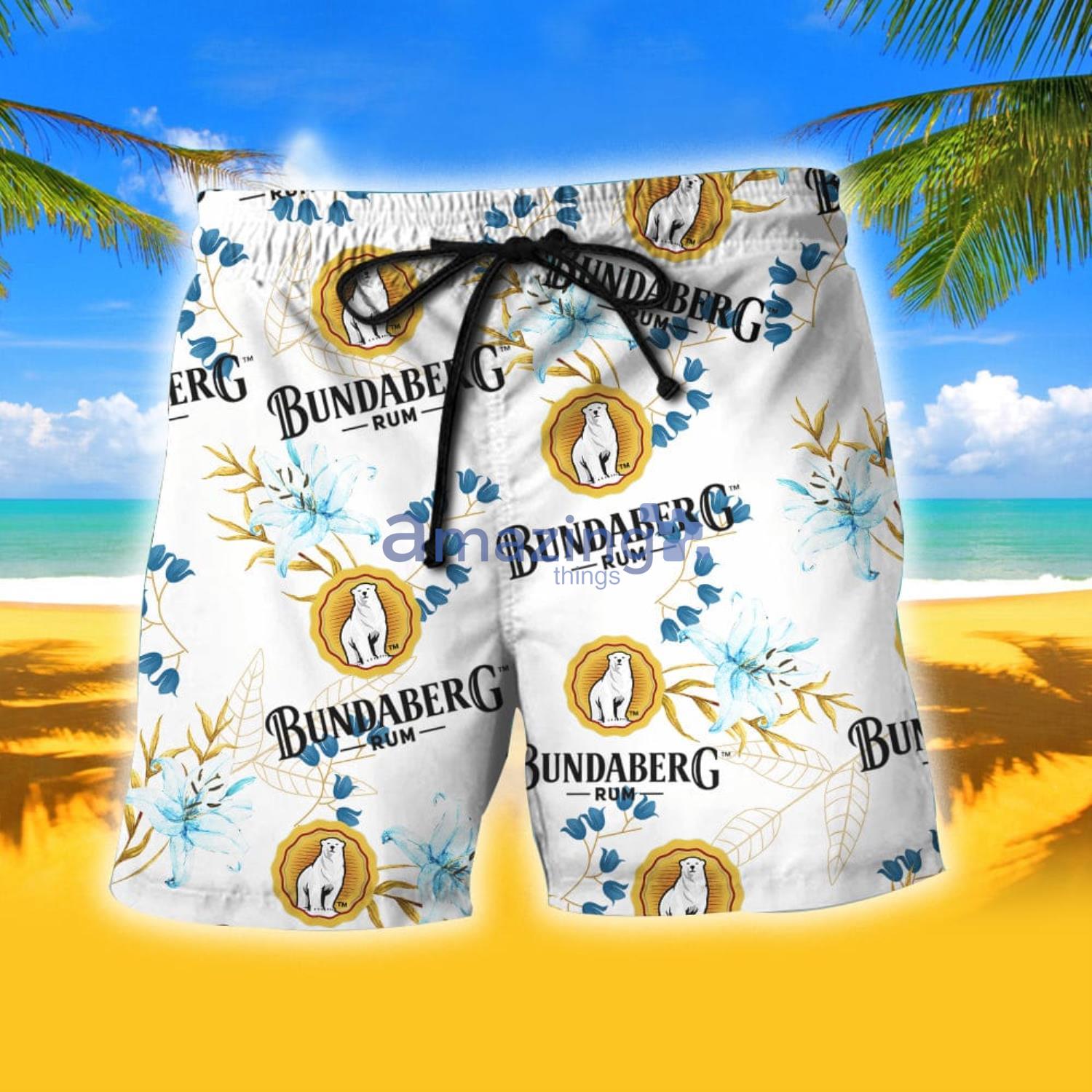 Bundaberg Rum Tropical Aloha Combo Hawaiian Shirt And Shorts Gift For Summer image Bundaberg Rum Tropical Aloha Combo Hawaiian Shirt And Shorts Gift For Summer Product Photo 2