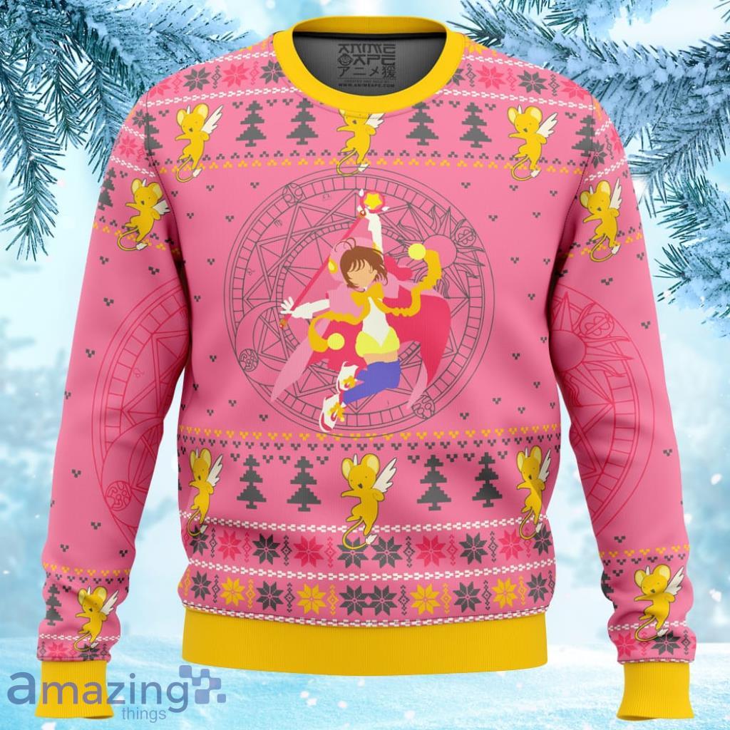 Cardcaptor Sakura Ugly Christmas Sweater 3D - Cardcaptor Sakura Ugly Christmas Sweater