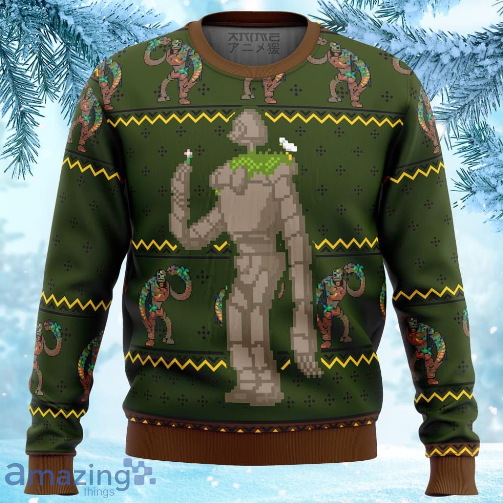 Castle In The Sky Laputan Robot Soldier Ugly Christmas Sweater 3D - CASTLE IN THE SKY Laputan Robot Soldier Ugly Christmas Sweater