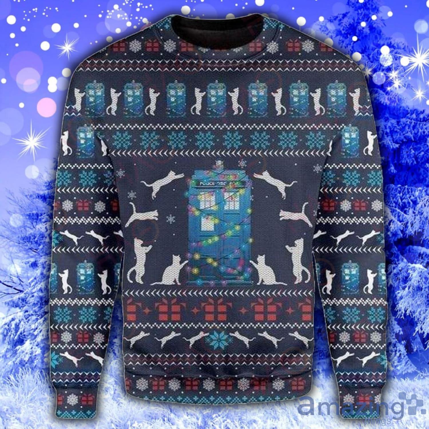 Dallas Cowboys Christmas Reindeer Pattern Ugly Sweater For Men