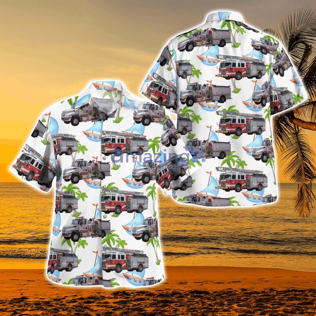 Chackbay, Louisiana, Chackbay Volunteer Fire Department Hawaiian Shirt - Chackbay, Louisiana, Chackbay Volunteer Fire Department Hawaiian Shirt