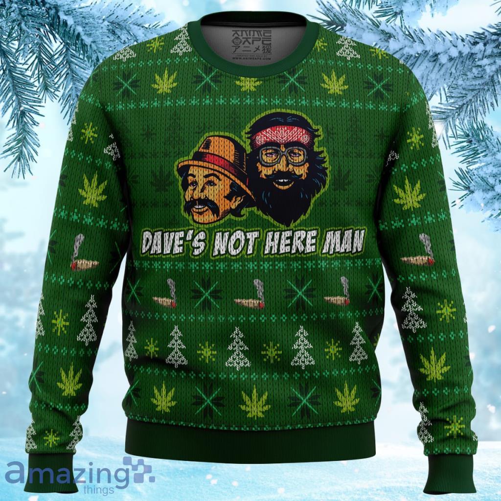 Cheech And Chong Ugly Christmas Sweater 3D - Cheech And Chong Ugly Christmas Sweater