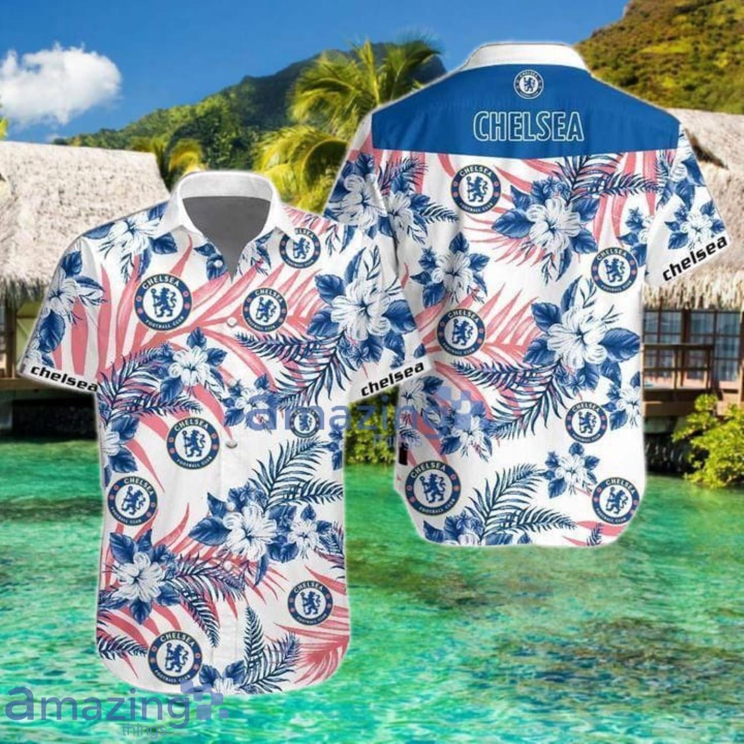 Chelsea Tropical Short Sleeve Aloha Hawaiian Shirt For Men And Women Product Photo 1