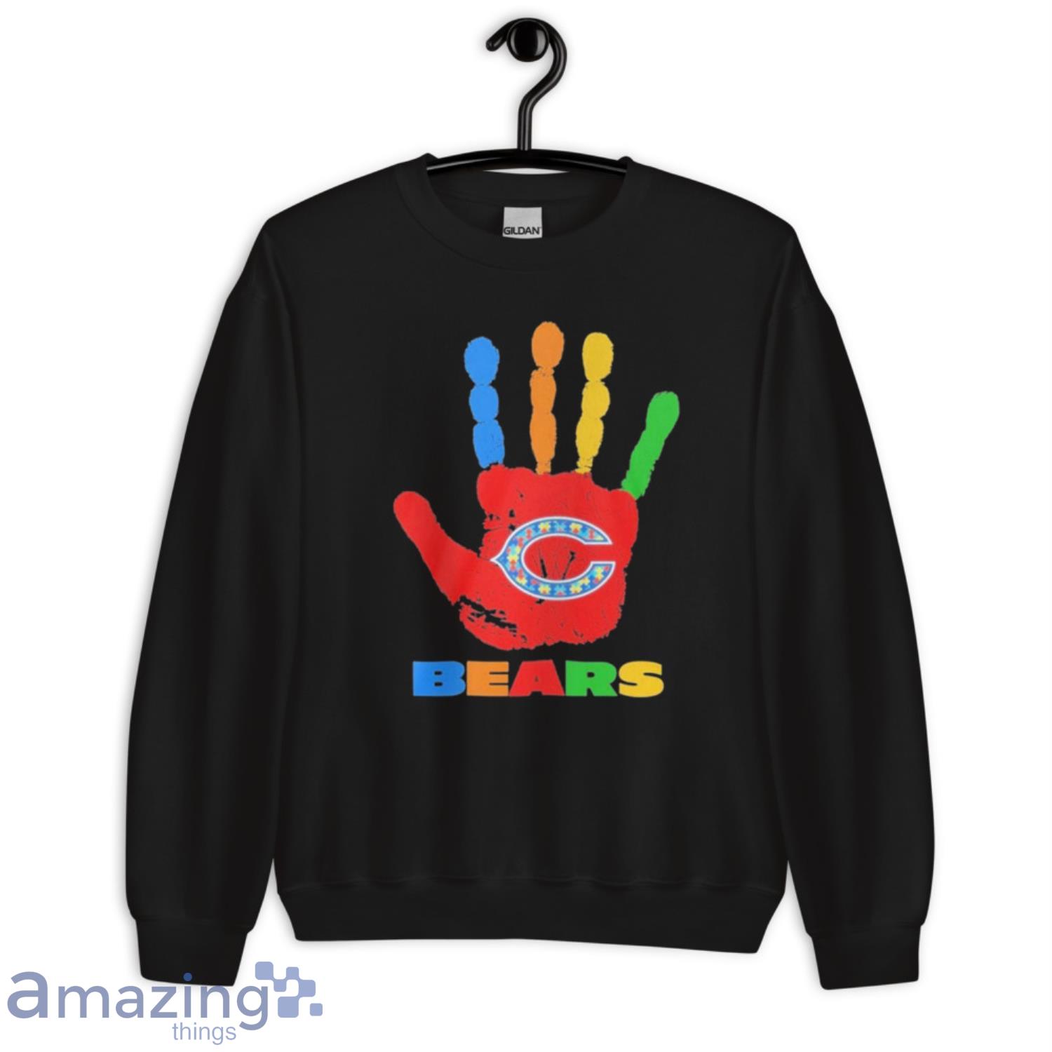 Hand Chicago Bears autism 2023 shirt, hoodie, longsleeve, sweatshirt,  v-neck tee