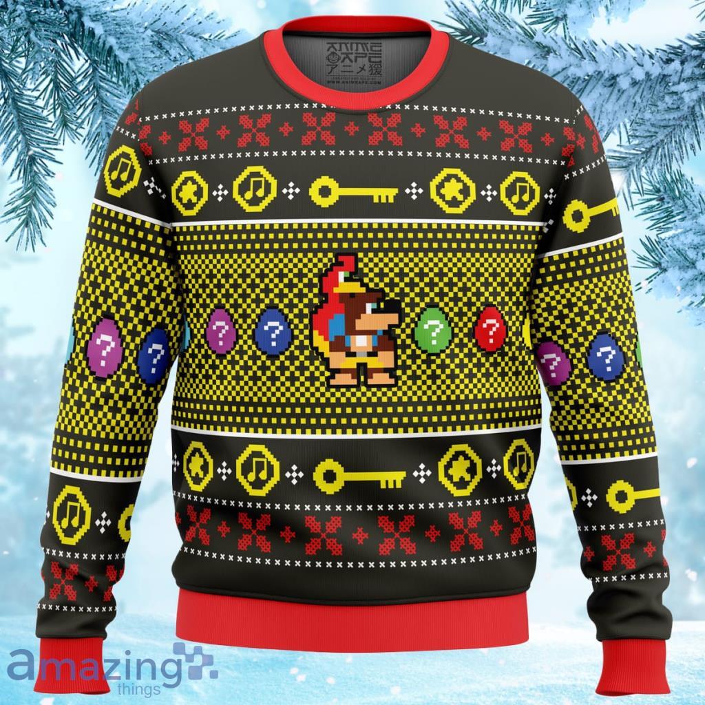 Christmas Banjo-Kazooie Ugly Christmas Sweater - Christmas Banjo-Kazooie Ugly Christmas Sweater
