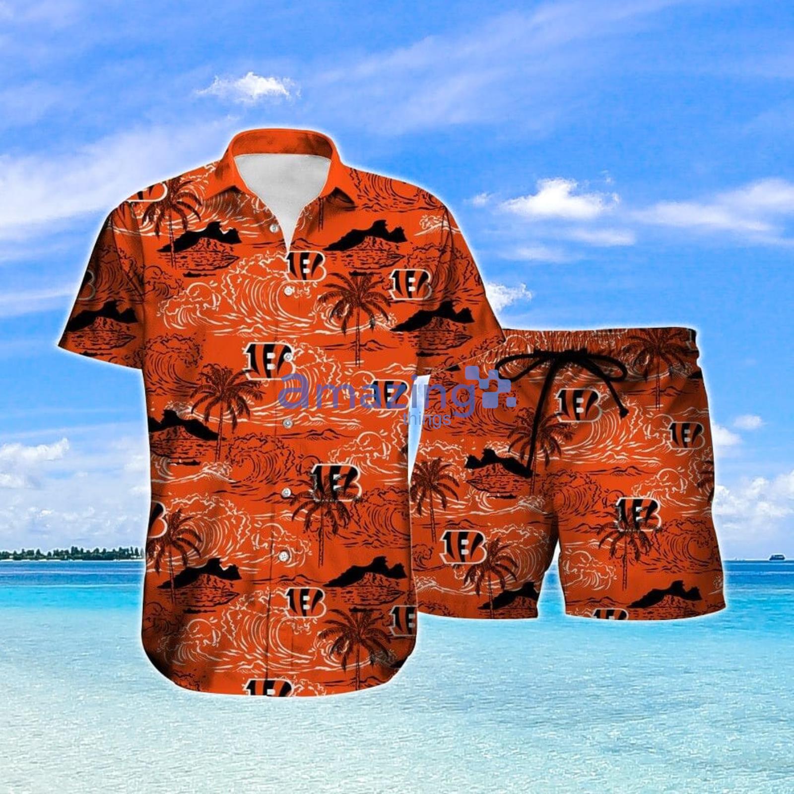 Cincinnati Bengals Hawaiian Shirt, Shorts, Combo Hawaiian Shirt