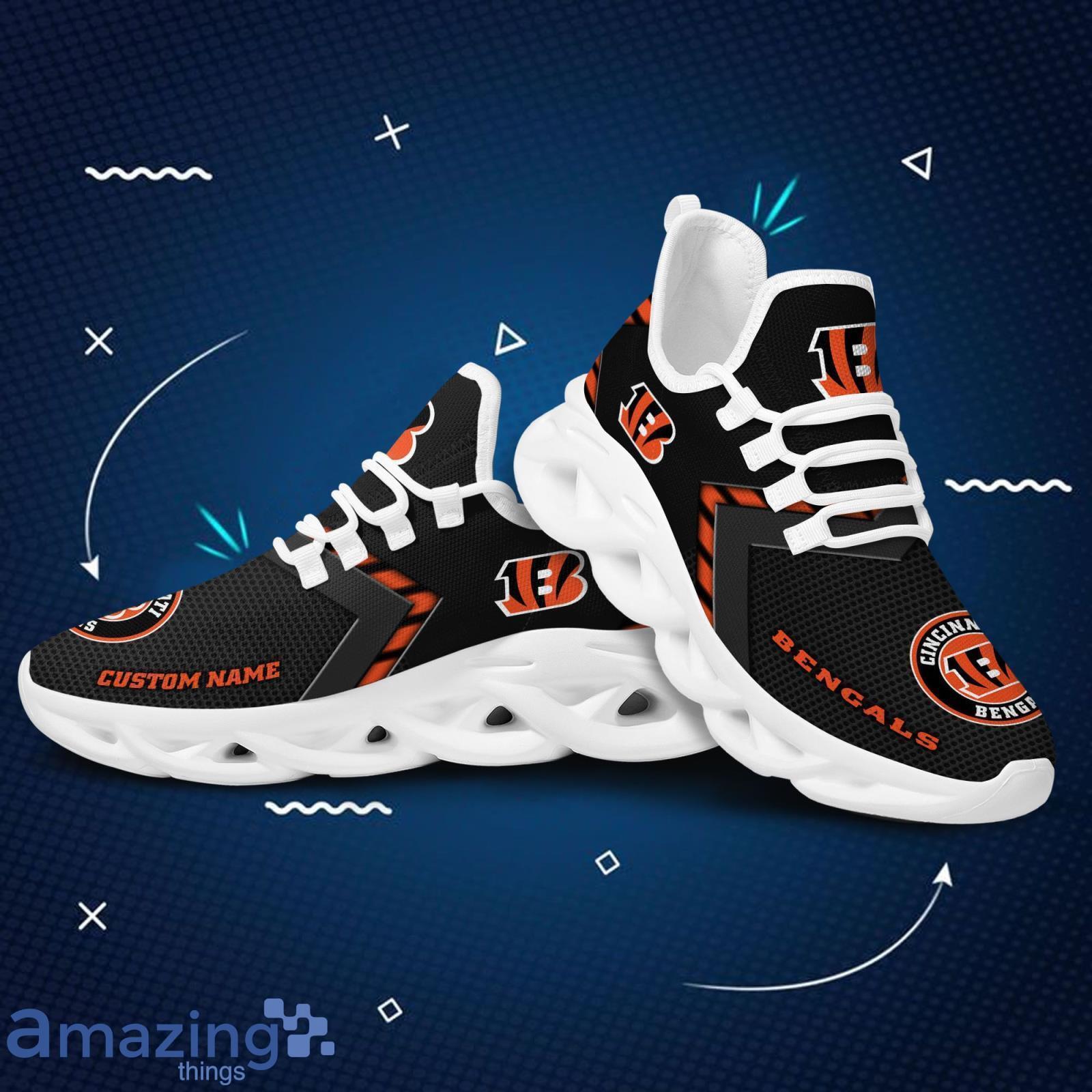 Cincinnati Bengals Custom Name Cool Max Soul Sneakers Running Shoes