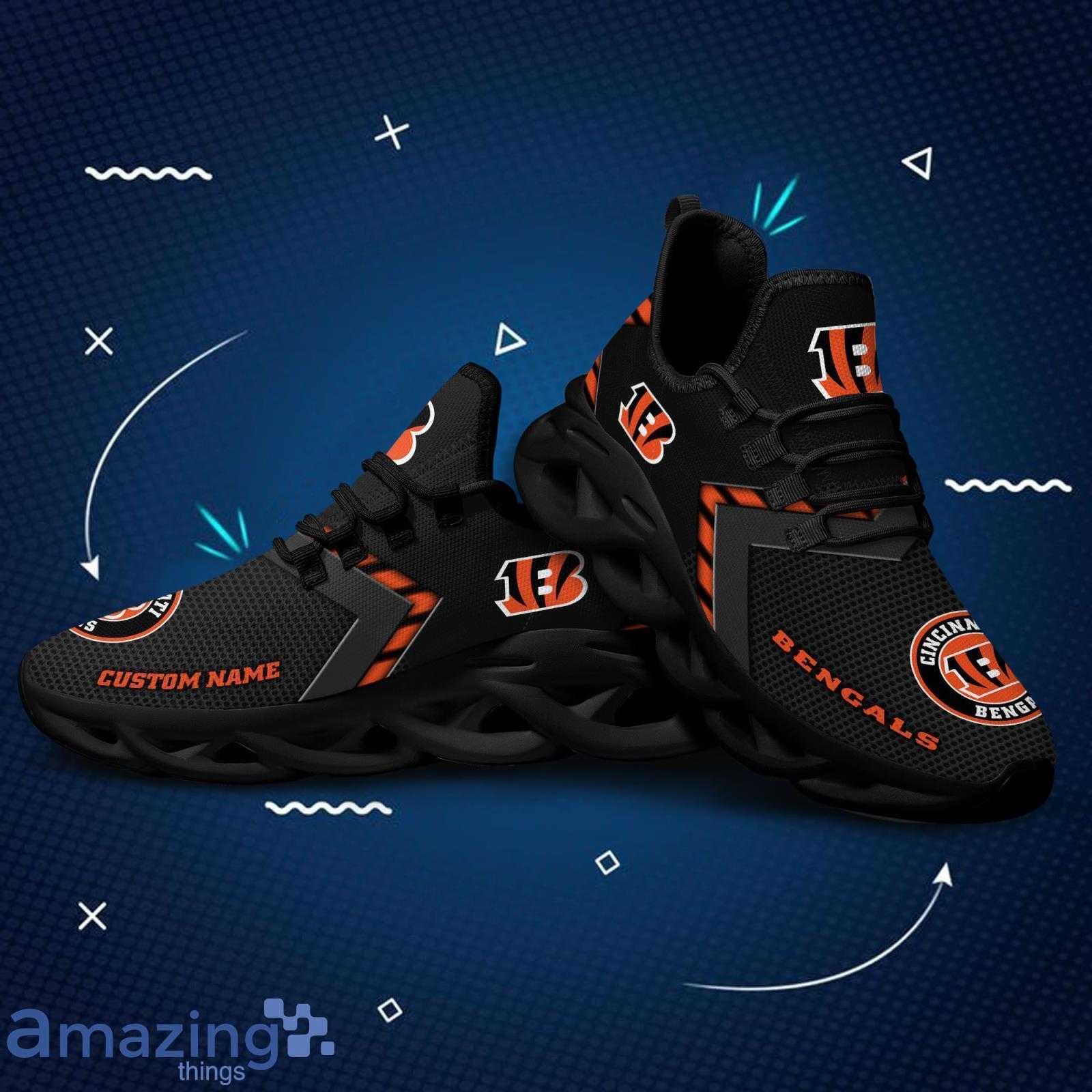 Cincinnati Bengals Custom Name Cool Max Soul Sneakers Running Shoes