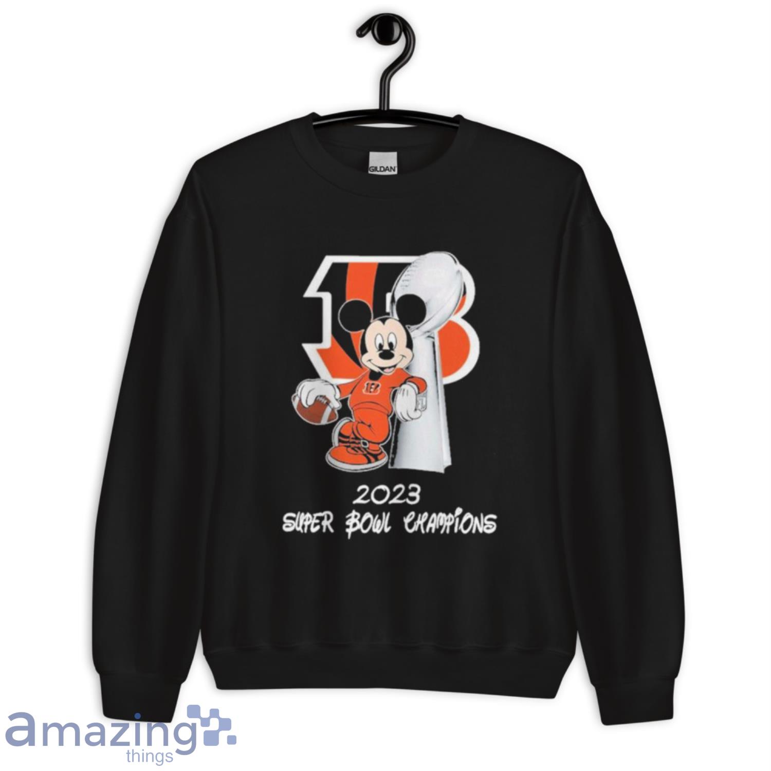 Cincinnati Bengals Mickey Super Bowl Champion T-Shirt