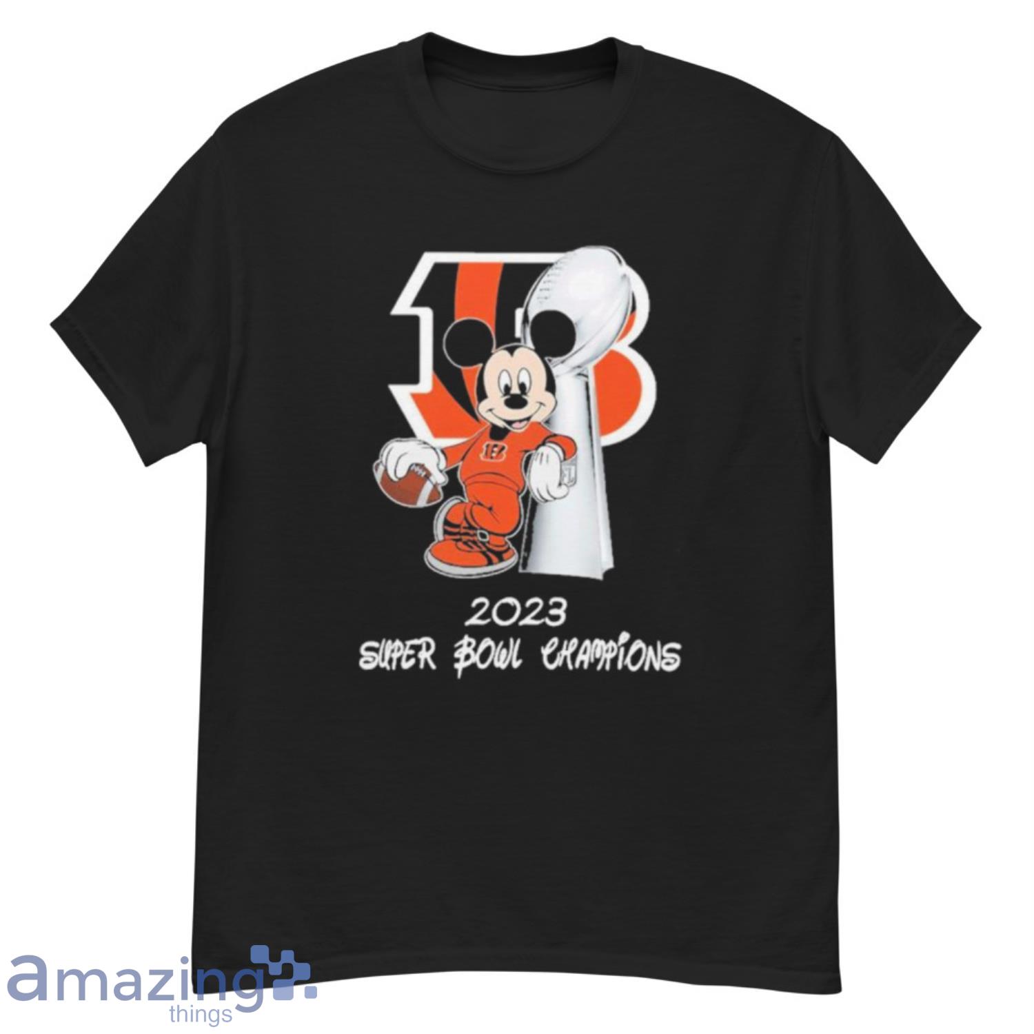 Disney Fanatics Cincinnati Bengals Mickey Mouse Themed Shirt, Unique Bengals  Gifts in 2023