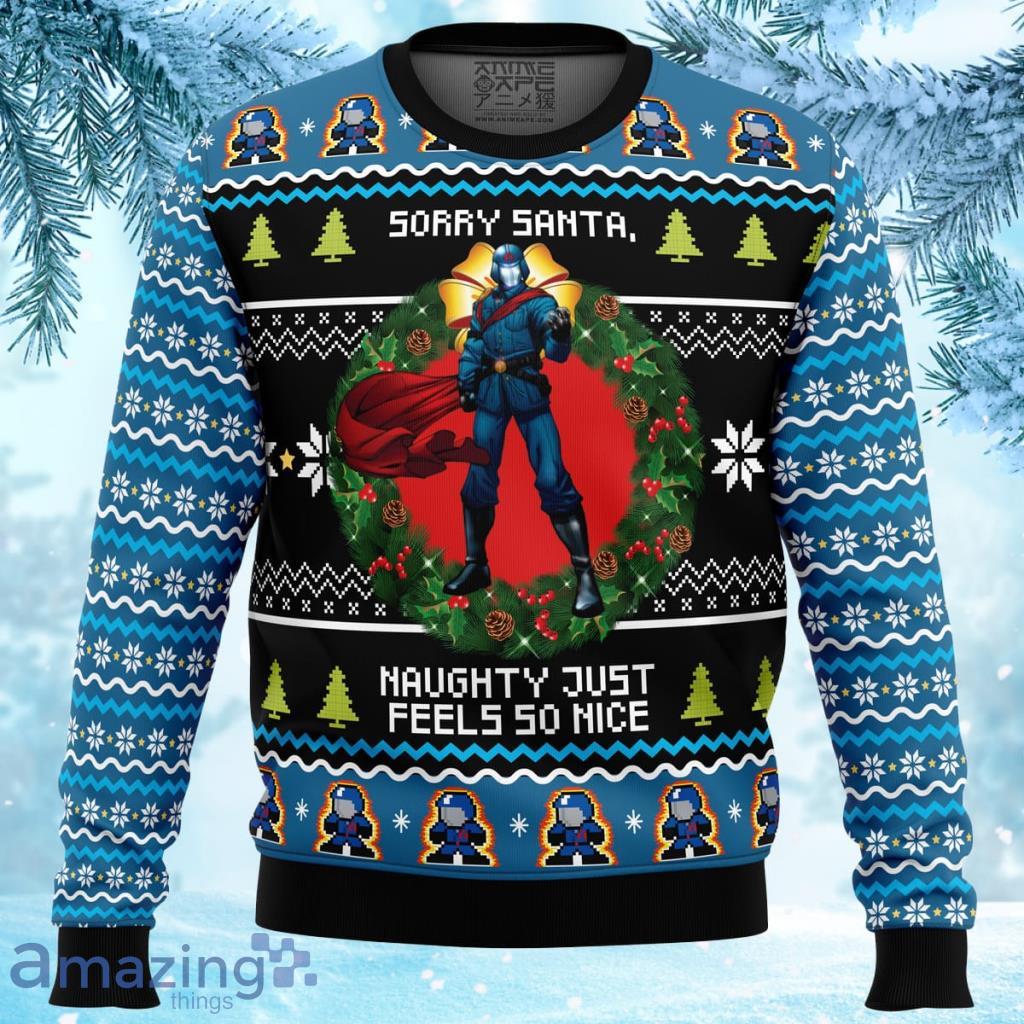 Cobra Commander Christmas Ugly Christmas Sweater 3D - Cobra Commander Christmas Ugly Christmas Sweater