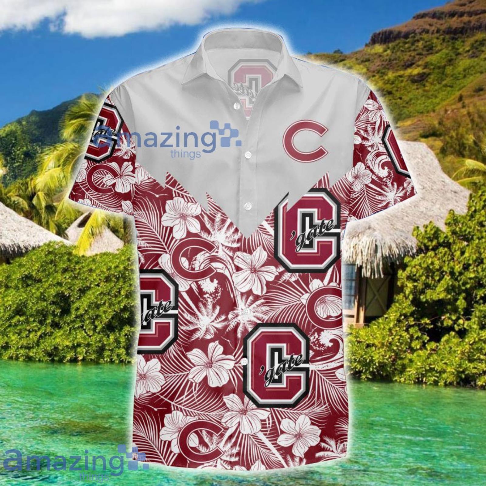 Colgate Raiders Hawaiian Shirt Camouflage NCAA Summer Custom Number And  Name For Fans Gift - Freedomdesign