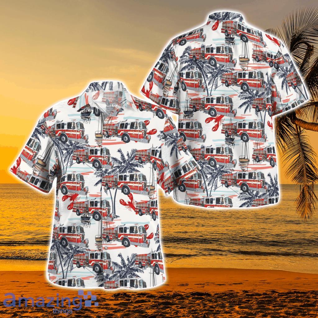 College Park Volunteer Fire Department, Maryland Hawaiian Shirt Ktqd2807bg03 - College Park Volunteer Fire Department, Maryland Hawaiian Shirt Ktqd2807bg03