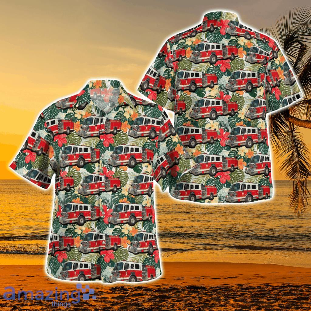 College Park Volunteer Fire Department, Maryland Hawaiian Shirt - College Park Volunteer Fire Department, Maryland Hawaiian Shirt