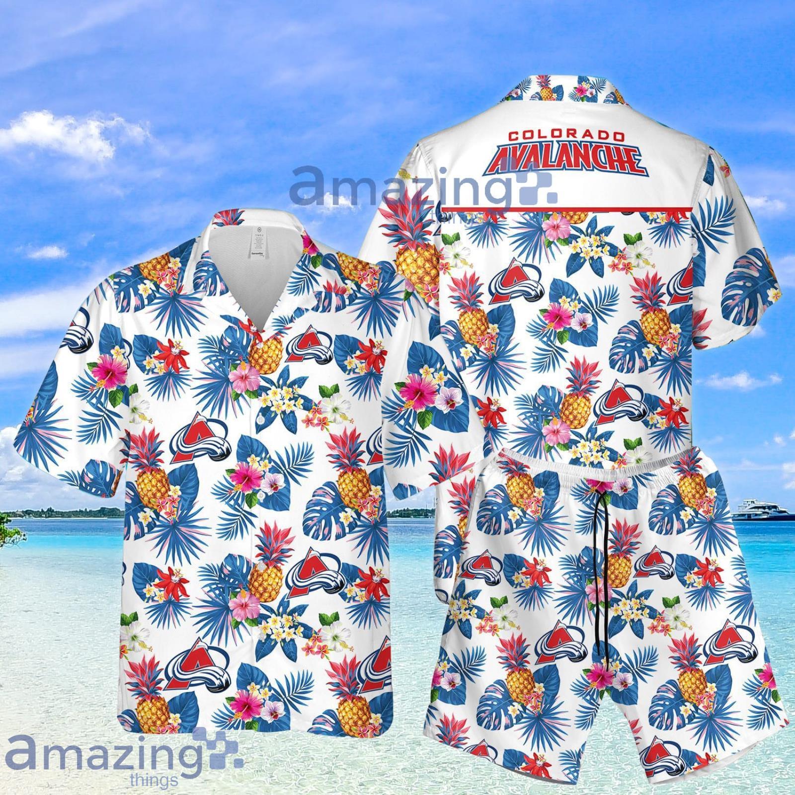 Colorado Pineapple Tropical Aloha Summer Set Hawaiian Shirt And Shorts Product Photo 1