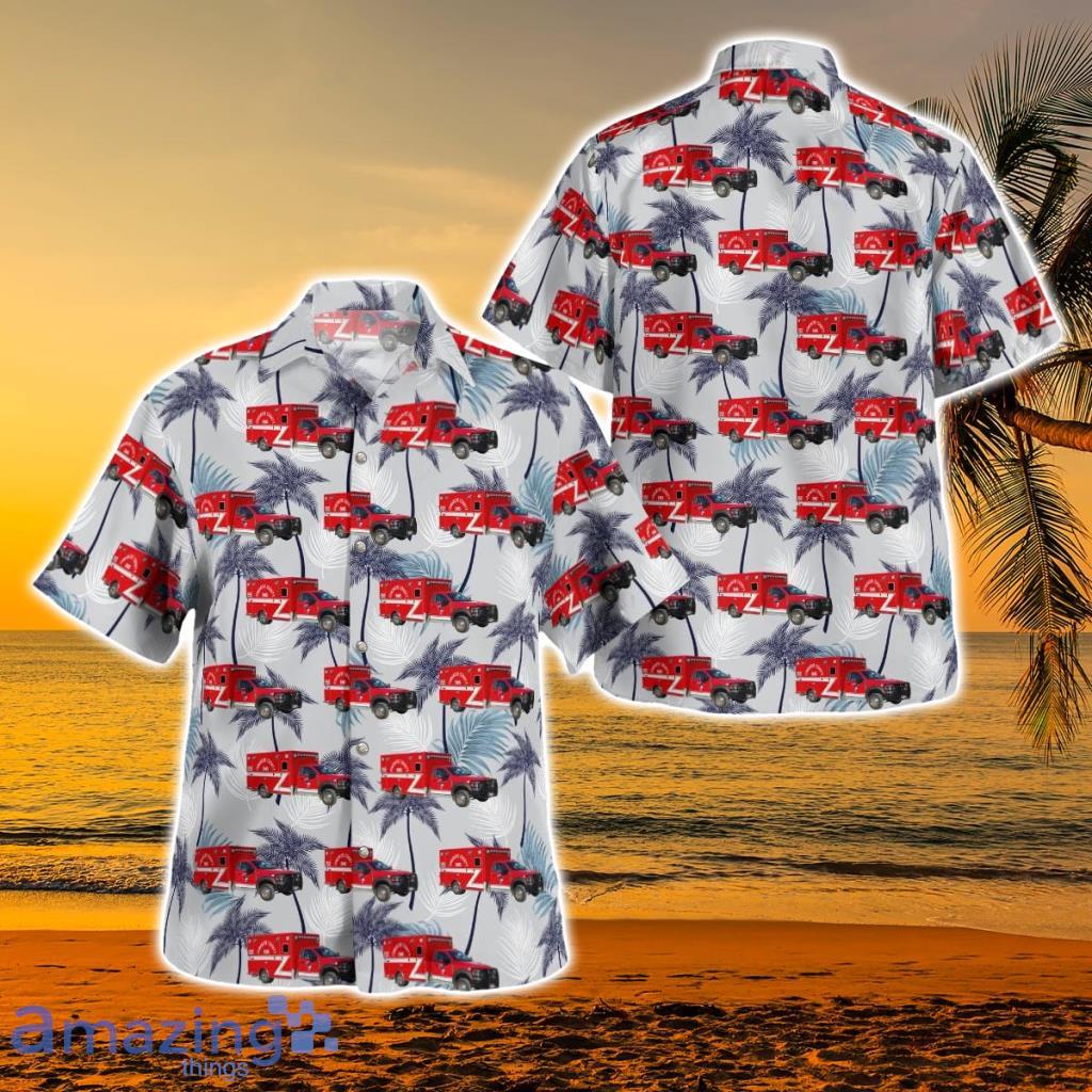 Comanche, Texas, Comanche County Ems Hawaiian Shirt - Comanche, Texas, Comanche County Ems Hawaiian Shirt
