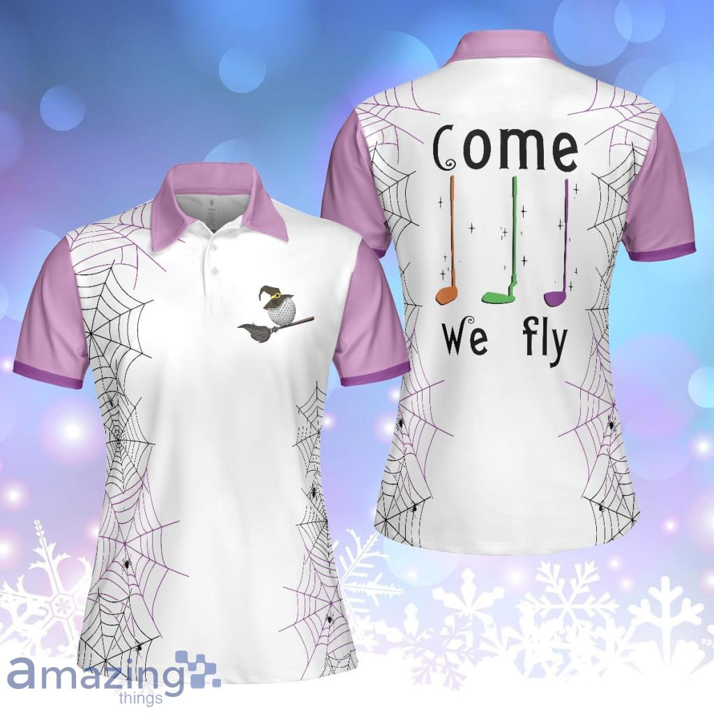 Come We Fly Golf Polo Shirt For Women - Come We Fly Golf Polo Shirt For Women