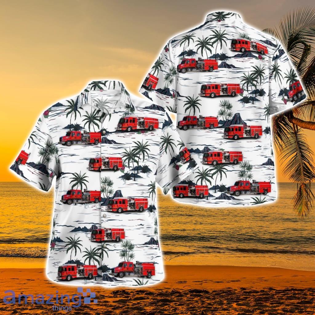 Cushing, Oklahoma, Cushing Fire Department Hawaiian Shirt - Cushing, Oklahoma, Cushing Fire Department Hawaiian Shirt