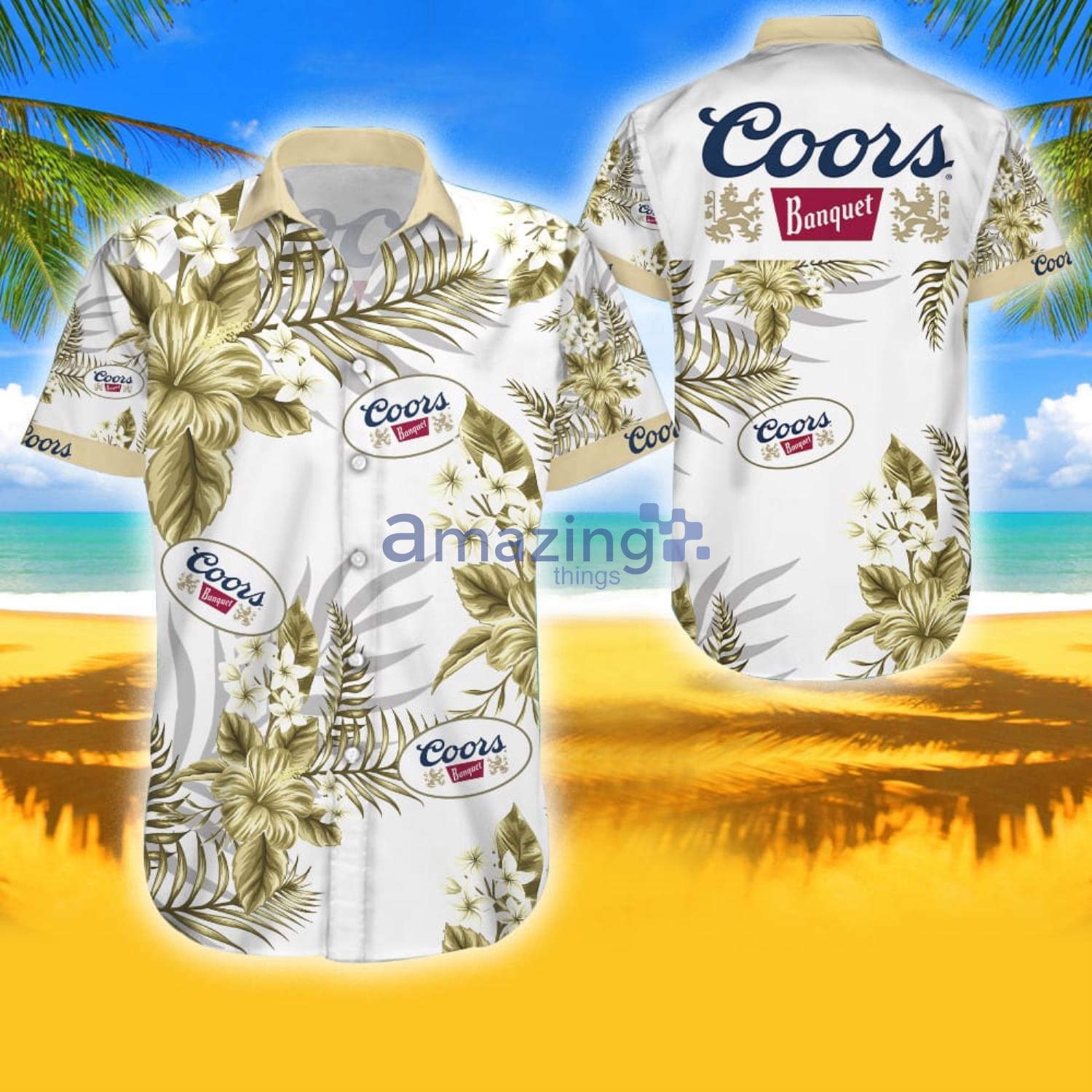 Custom Coors Banquet Combo Hawaiian Shirt And Shorts Gift For Summer Product Photo 1 Custom Coors Banquet Combo Hawaiian Shirt And Shorts Gift For Summer Product Photo 1