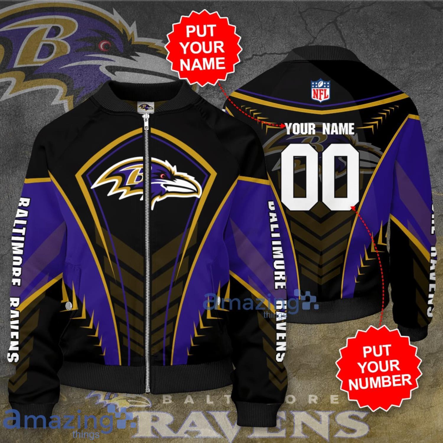 NFL All Teams Black Bomber Jacket