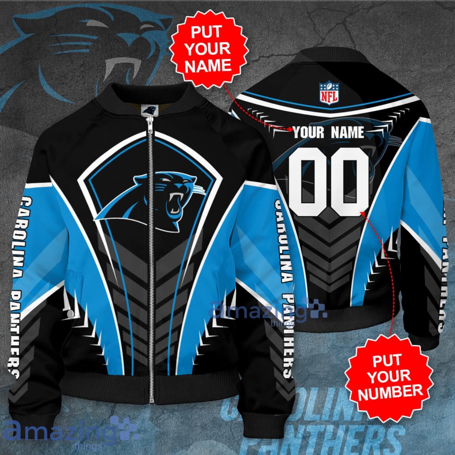 Carolina Panthers NFL Leather Jacket