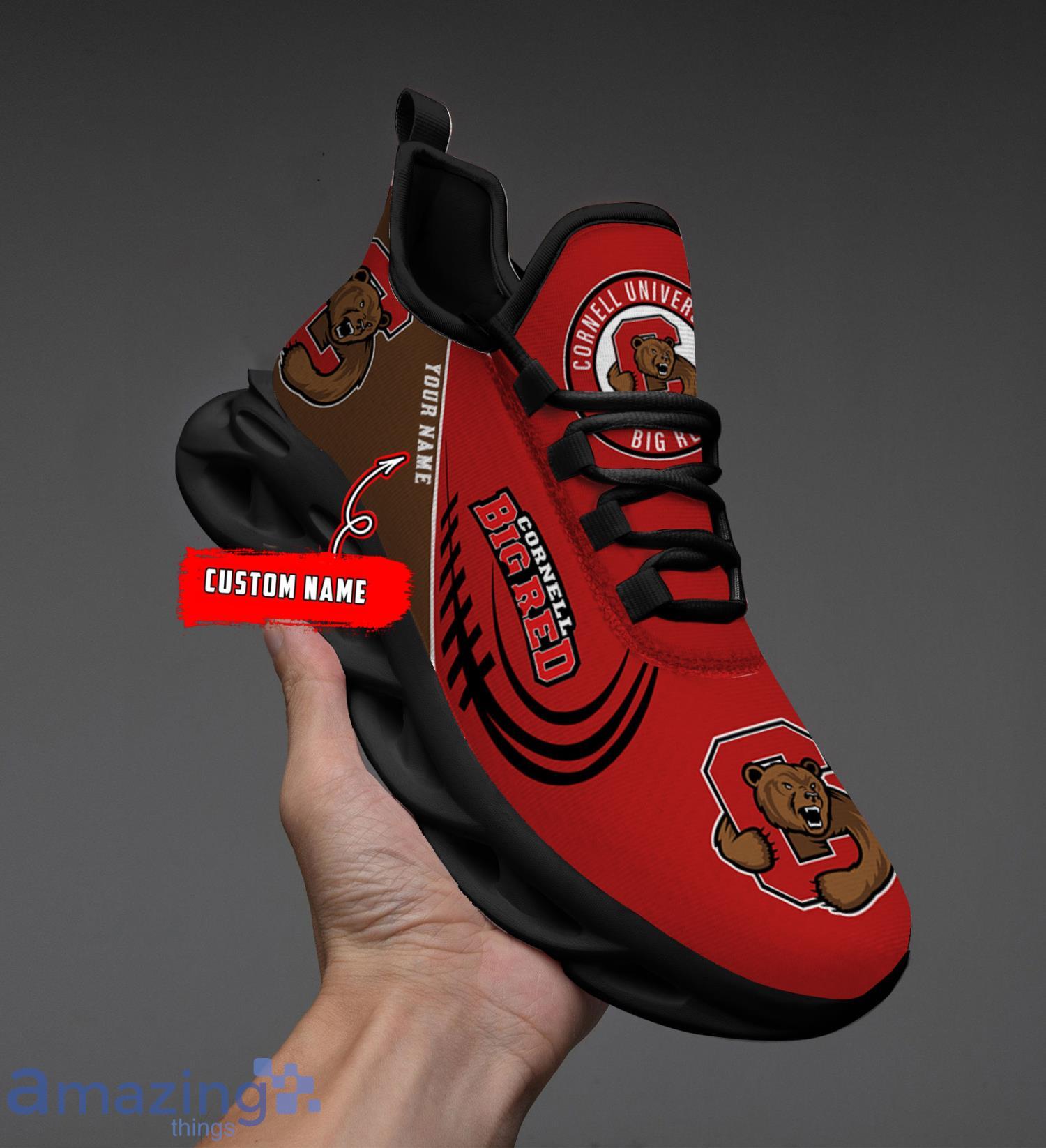 Custom Name For Fans Cornell Big Red Men And Women Max Soul Shoes Product Photo 1