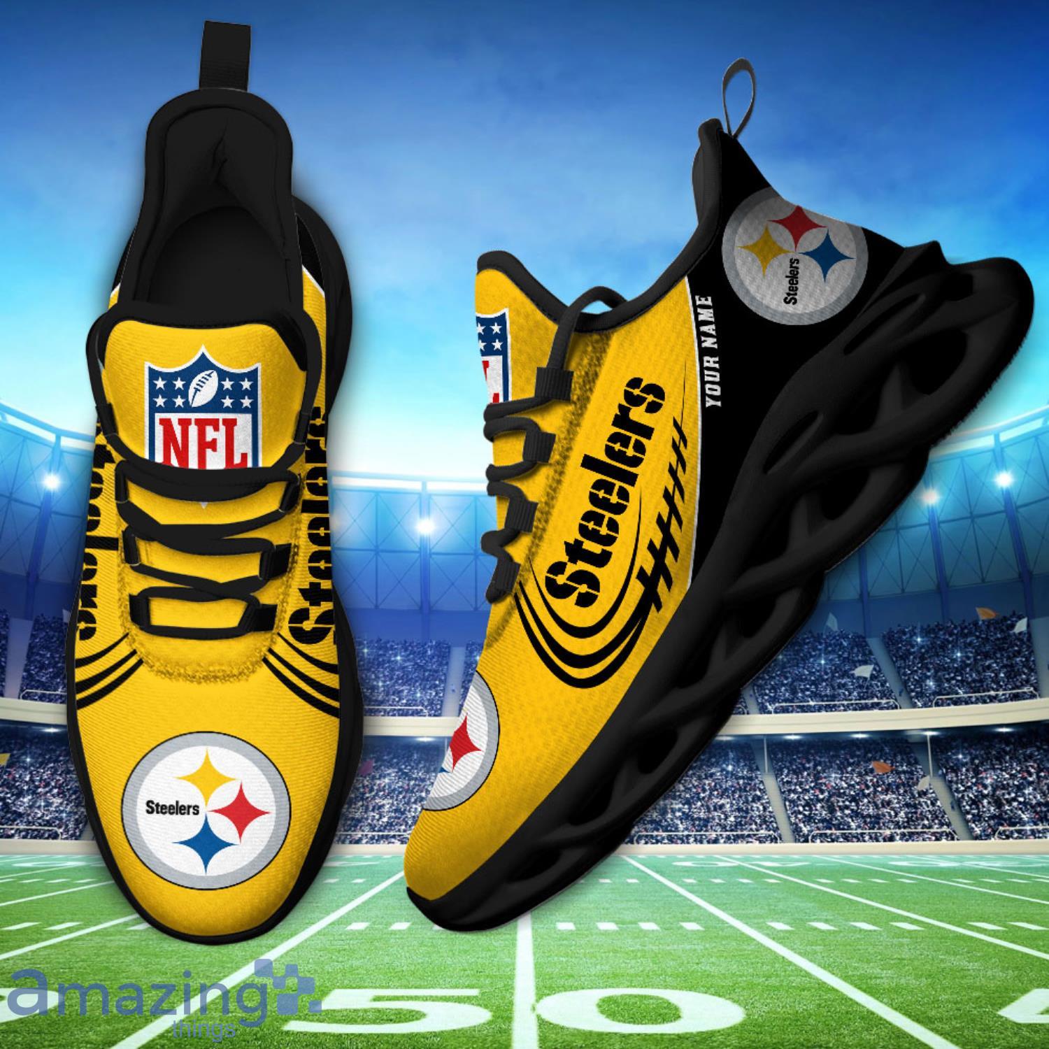 Pittsburgh Steelers NFL Collection Max Soul Shoes Personalized