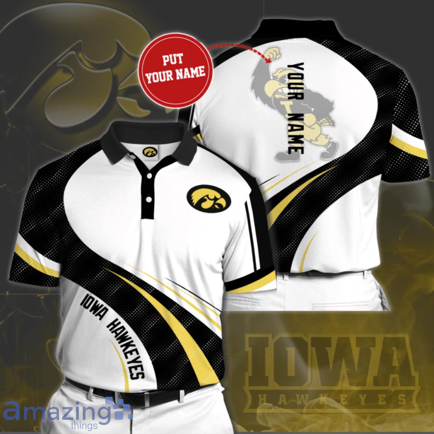Iowa Hawkeyes Custom Football Jersey