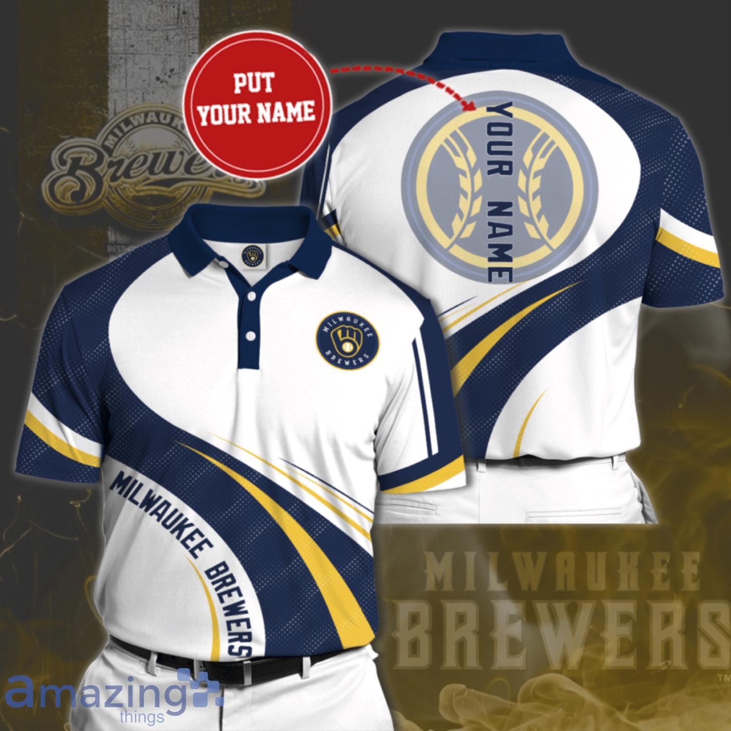 Personalized Milwaukee Brewers T- Shirt Over Print All Shirt 3D