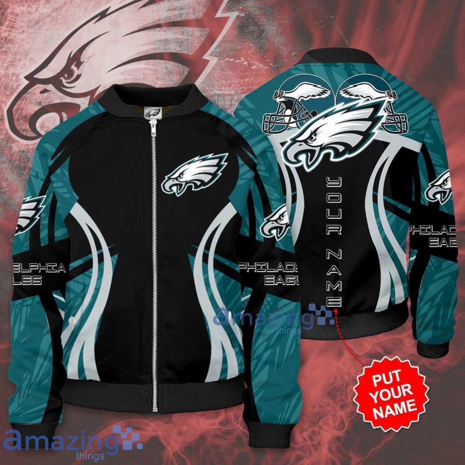 philadelphia eagles bomber jacket