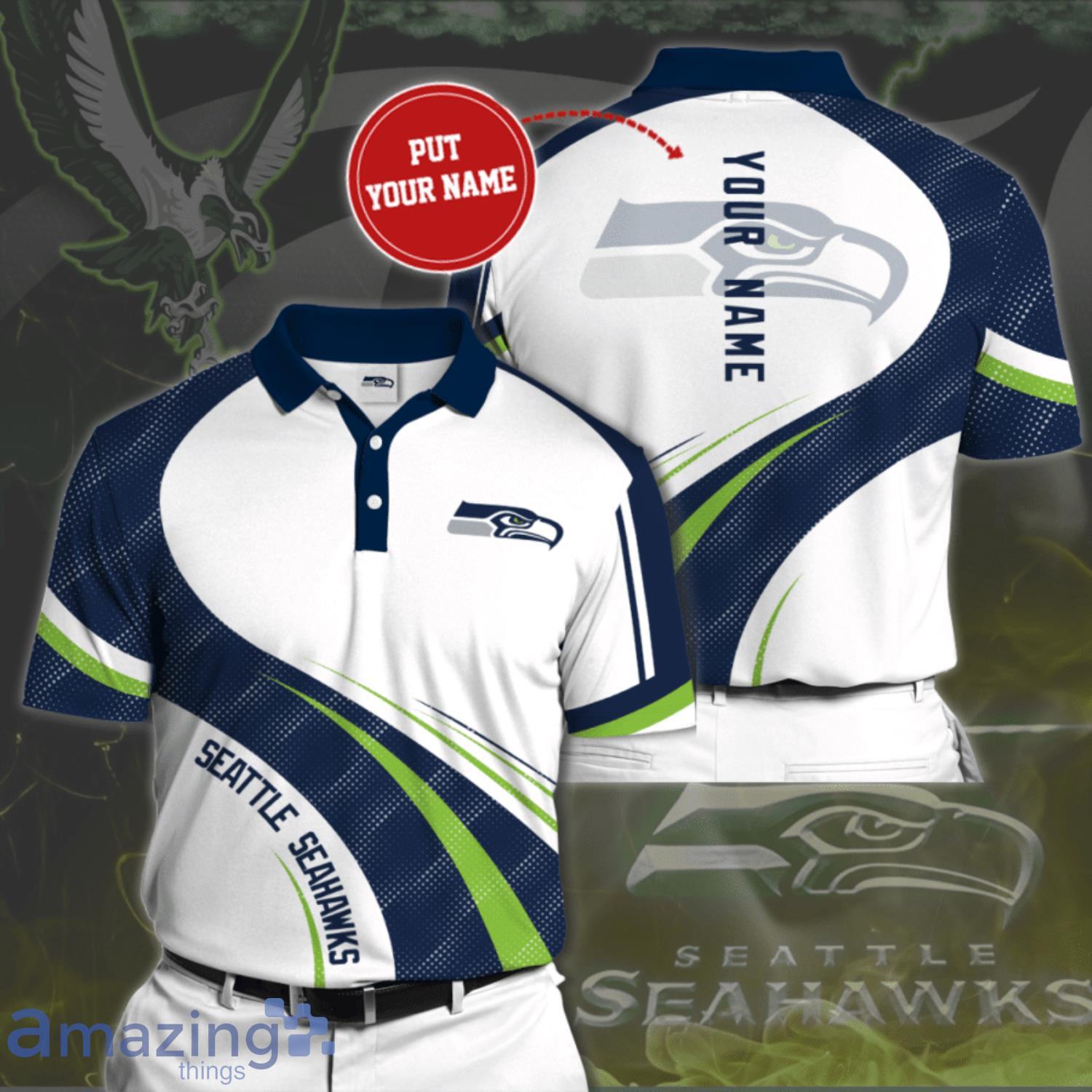 Seattle Seahawks 3D Polo Shirt - T-shirts Low Price