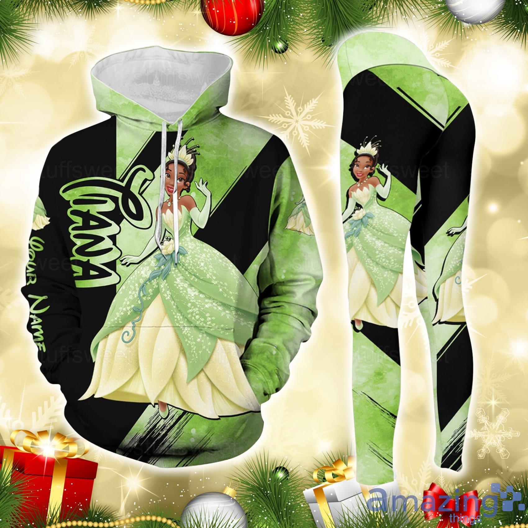 Custom Name Tiana Hoodie And Legging Set Gift For Mom Or Your Girl Friend Product Photo 1