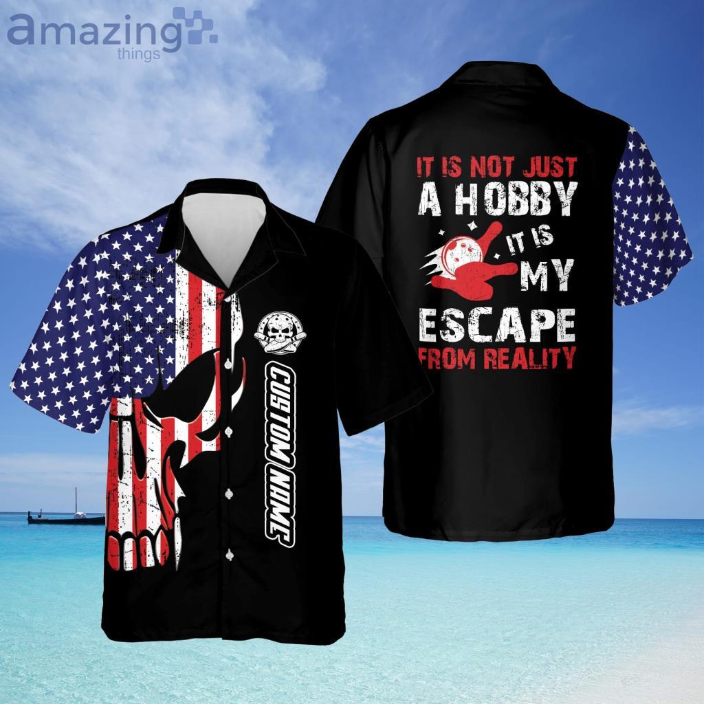 Custom Name Usa Flag Patriotic Hawaiian Bowling Shirt Hb0064_2727 - Custom Name Usa Flag Patriotic Hawaiian Bowling Shirt Hb0064_2727