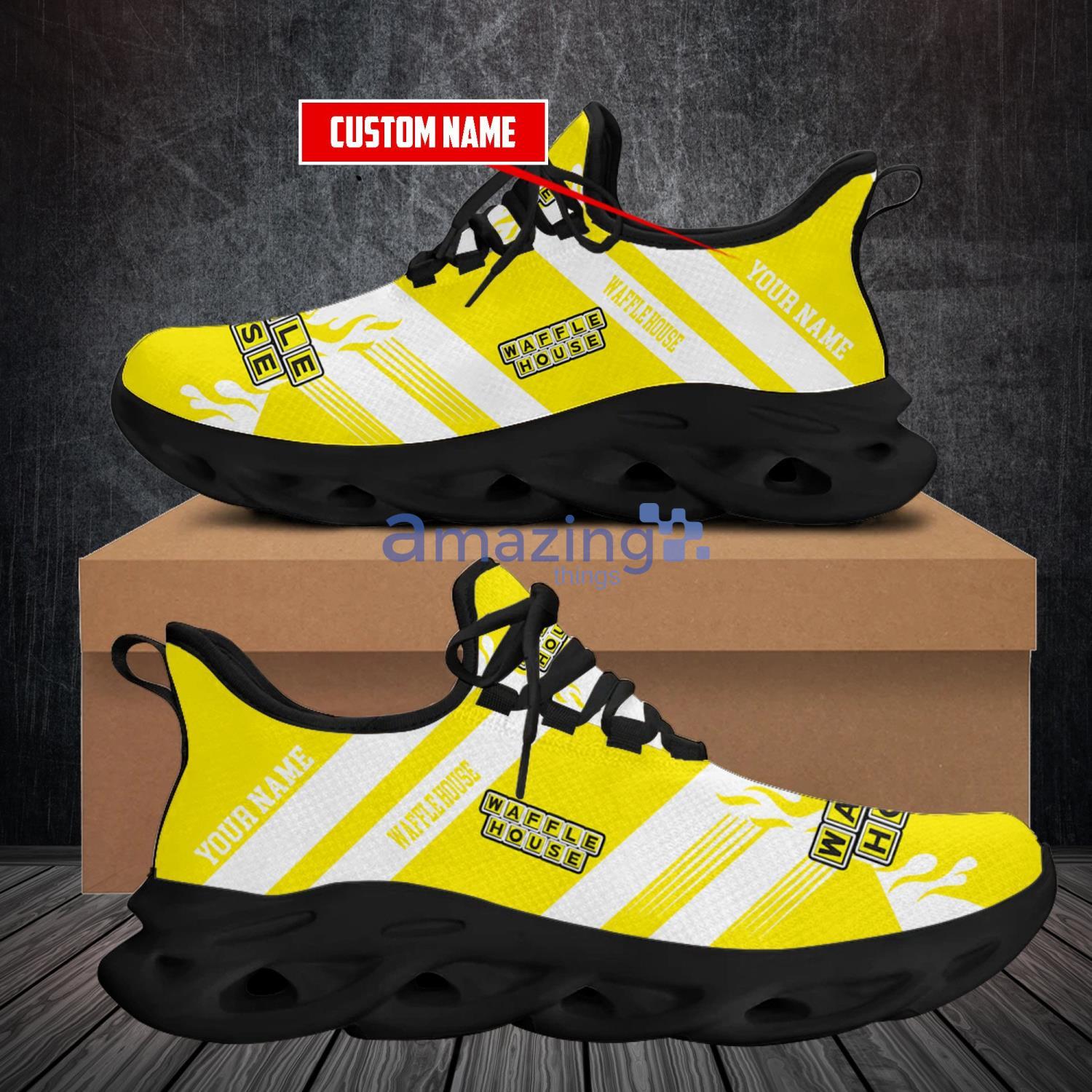 Custom Name Waffle House Running Sneakers Men And Women Max Soul Shoes Product Photo 1