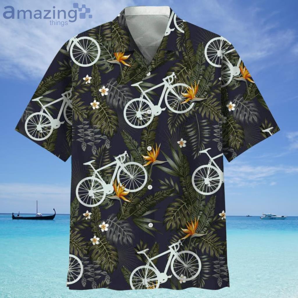 Cycling Hawaiian Nature Color Aloha Tropical Hawaiian Shirt - Cycling Hawaiian Nature Color Aloha Tropical Hawaiian Shirt