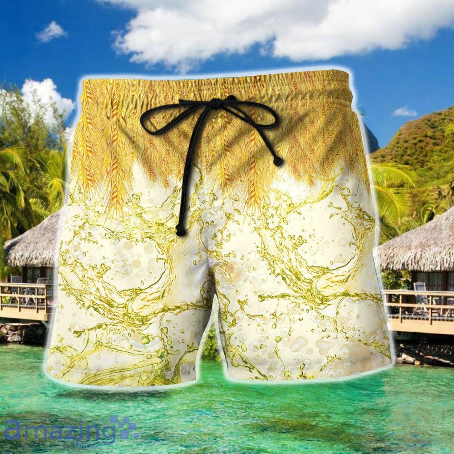 Dachshund Wheat Party Happy Beer Day Combo Hawaiian Shirt And Shorts image Dachshund Wheat Party Happy Beer Day Combo Hawaiian Shirt And Shorts Product Photo 3