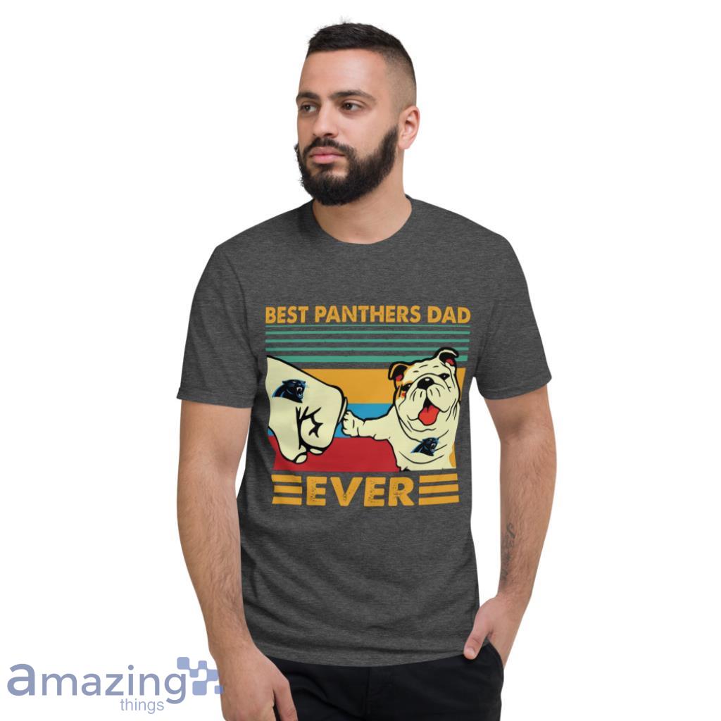 Dad Ever And Dog Fan Carolina Panthers NFL Shirt image Dad Ever And Dog Fan Carolina Panthers NFL Shirt - Short Sleeve T-Shirt-1