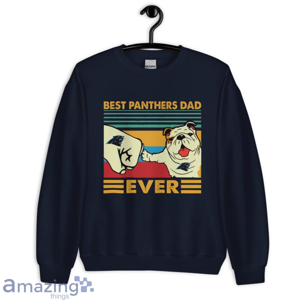 Dad Ever And Dog Fan Carolina Panthers NFL Shirt image Dad Ever And Dog Fan Carolina Panthers NFL Shirt - Unisex Crewneck Sweatshirt-1