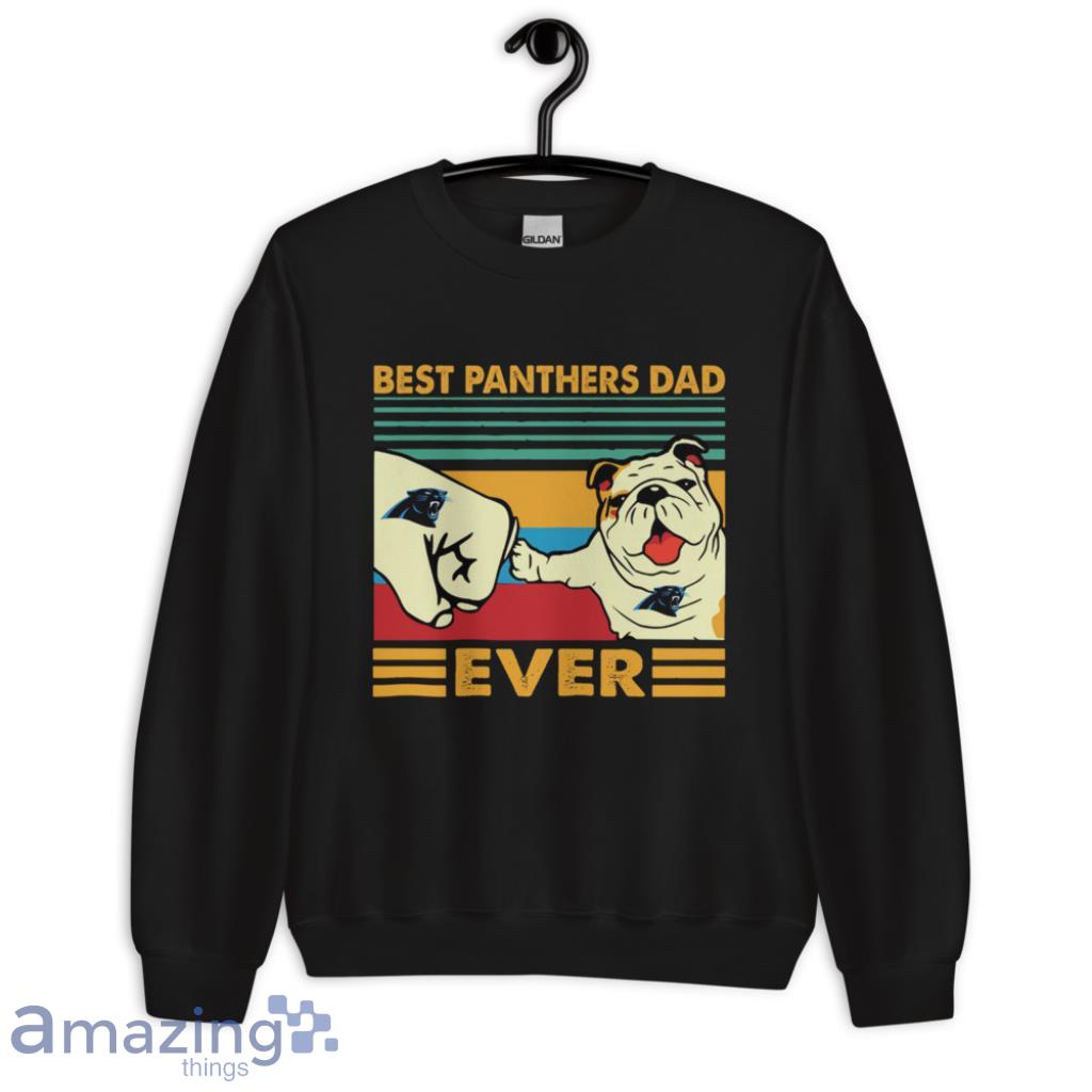 Dad Ever And Dog Fan Carolina Panthers NFL Shirt image Dad Ever And Dog Fan Carolina Panthers NFL Shirt - Unisex Crewneck Sweatshirt