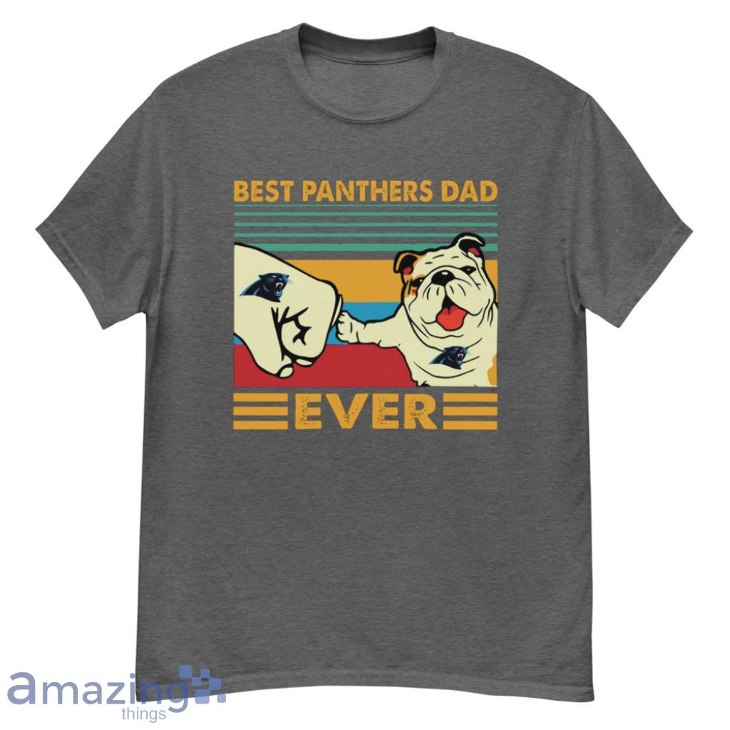 Dad Ever And Dog Fan Carolina Panthers NFL Shirt - G500 Men’s Classic T-Shirt-1