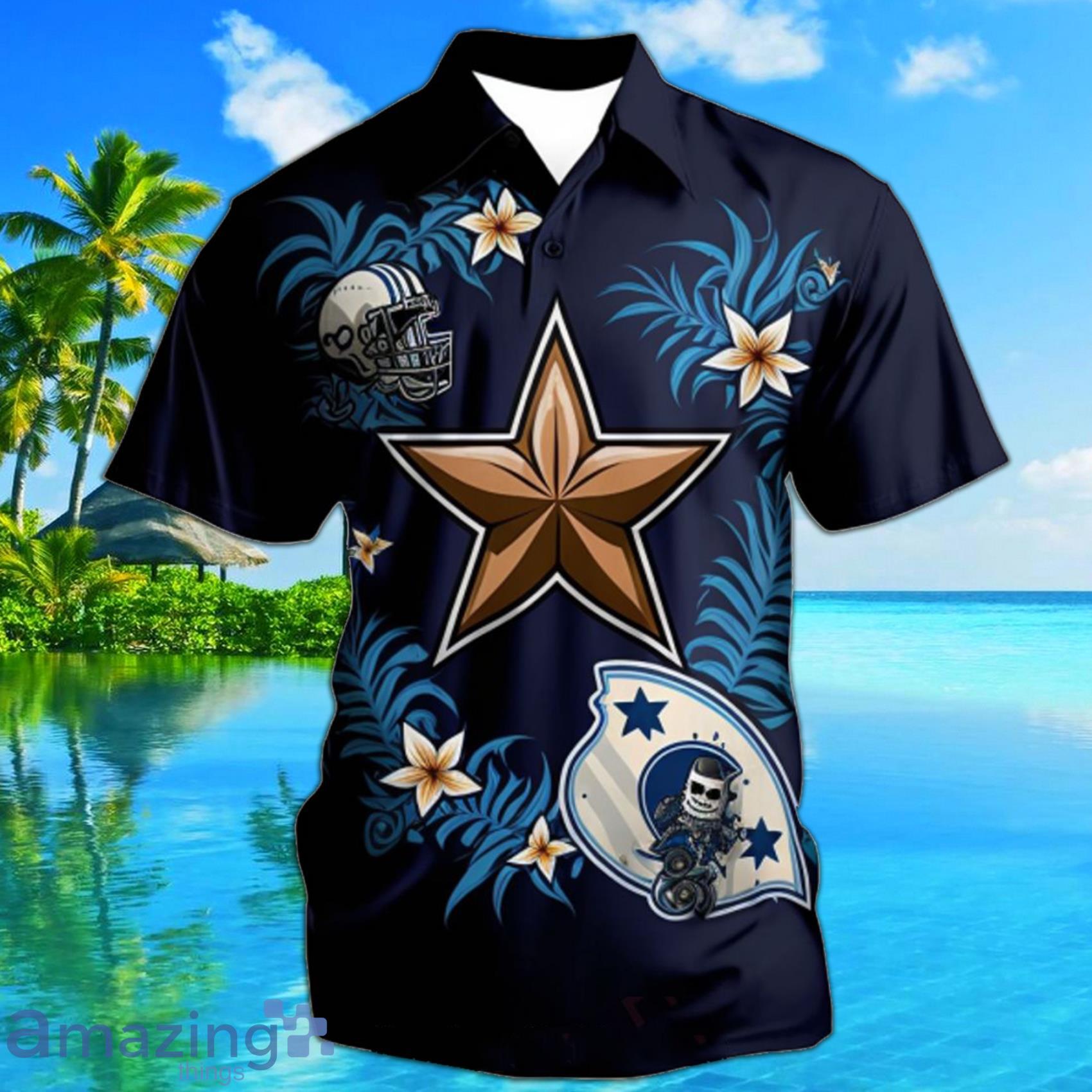 Dallas Cowboys All Over Print Hawaiian Shirt Best 2023 Product Photo 1